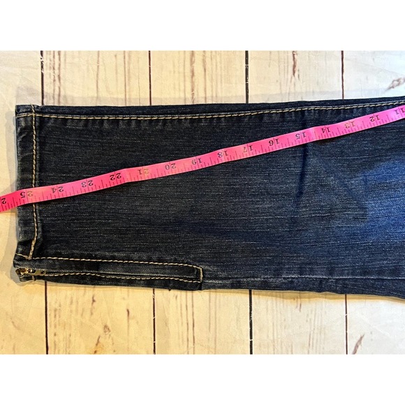 Nine West Jeans Ankle Zippers Size 8 Medium Wash Skinny - Picture 8 of 11